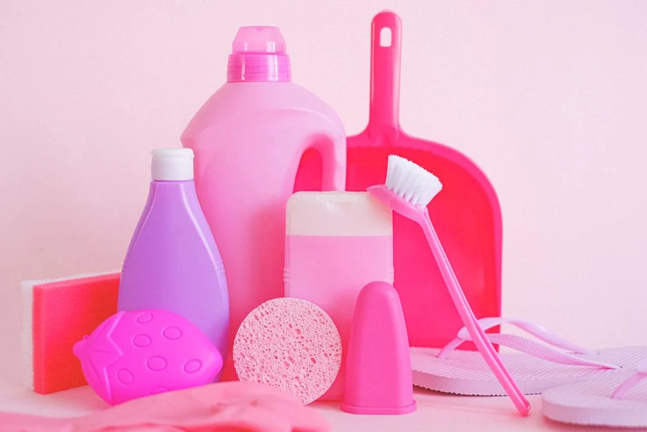 A professional housekeeper stands in a luxurious hotel room, carrying a stack of fresh towels and highlighting elegance and attentive service.